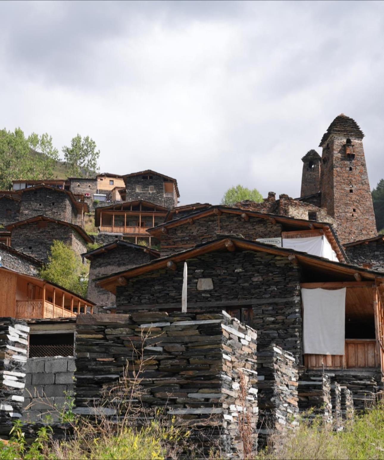 Guesthouse Lasharai Omalo Екстериор снимка