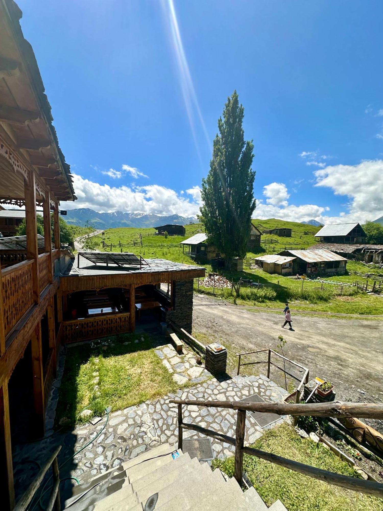 Guesthouse Lasharai Omalo Екстериор снимка